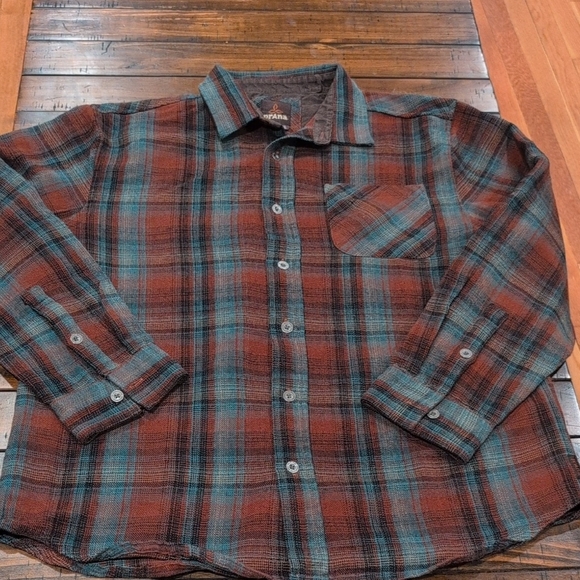 Prana Other - Prana Flannel Button Down Organic Cotton